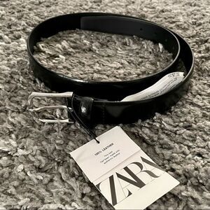 NWT Zara Leather Belt 